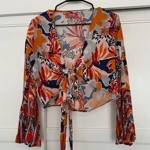 Maaji beach cover up or crop top